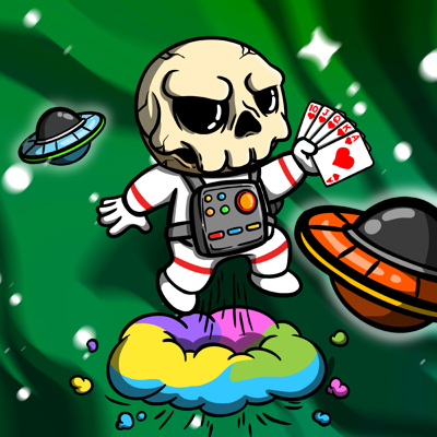 DoomStreak astronaut NFT artwork 1