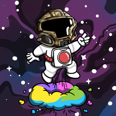 DoomStreak astronaut NFT artwork 4